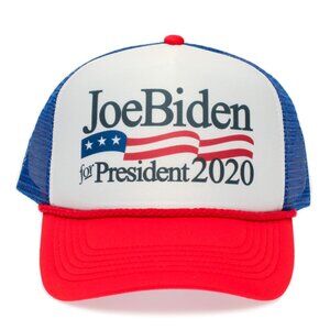 Joe Biden For President 2020 Truckers Hat Cap Unisex Printed Royal/Red/White